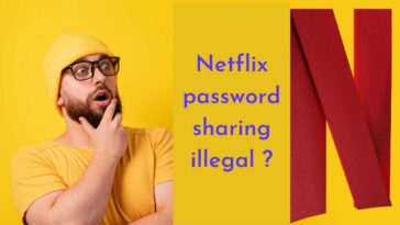 Netflix password sharing illegal ?
