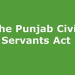 Punjab Civil Servants Act 1974 with Amendments