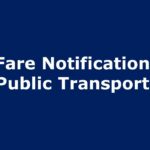 Revision in Fare of Public Transport Notification Punjab 2020