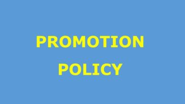 Promotion Policy Government of The Punjab 2010