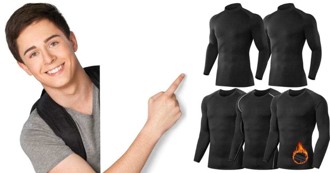 Men's Thermal Compression Shirt Fleece: A Winter Wardrobe Essential